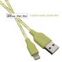 iPhone Charger Lightning Cable IDiSON 4Pack 4Color 4ft Apple MFi Certified Unbreakable Fast Charger Compatible iPhone 11 Pro X XR XS MAX 8 Plus 7 6s 5s 5c Air iPad Mini iPod (Green Orange Blue Yellow)