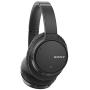 Sony Noise Cancelling Headphones WHCH700N: Wireless Bluetooth Over the Ear Headset with Mic for phone-call and Alexa voice control - Black
