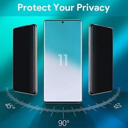 Galaxy S20 Privacy Screen Protector, AYCFIYING Tempered Glass Anti Glare/Spy Anti-Scratch No Bubble 9H Hardness 3D Touch Compatible with Samsung Galaxy S20 (6.2")