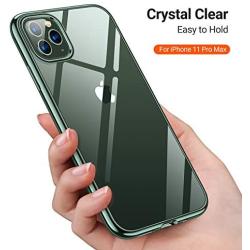 TORRAS iPhone 11 Pro Max Case, Ultra-Thin Slim Fit Soft Silicone TPU Cover Case Compatible with iPhone 11 Pro Max Case 6.5 inch (2019), Midnight Green