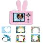 Childrens Digital Camera, Kids Video Camera for Girls Boys 2 Inch Mini Digital Camera Camcorders, High-definition Picture Quality Camera for 3-10 Years Boys Girls Gift (B)