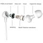 in Ear Headphones, Wired Noise Isolation Earbuds with Microphone and in-line Remote Control, Earphones in Fashion Color Compatible with iPhone iPad Android Smartphones(White)