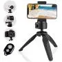 Heavy Duty Tripod, UBeesize Phone Camera Tabletop Mini Tripod Cell Phone Clip Holder, Compatible with iPhone, Smartphones, Gopro, Webcams, Compact Cameras DSLRs Heavy Duty Tripod, UBeesize Phone Camera Tabletop Mini Tripod Cell Phone Clip Holder, Compatible with iPhone, Smartphones, Gopro, Webcams, Compact Cameras DSLRs
