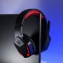Redragon H220 THEMIS Wired Gaming Headset, Stereo Surround-Sound, Noise Cancelling Over-Ear Headphones with Mic, Volume Control, Red LED Light, Compatible with PC, PS4/3, Xbox One and Nintendo Switch