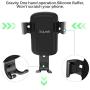 Wireless Charger Car Phone Mount, Squish Qi Fast Charging Wireless Car Charger Mount 10W 7.5W, Cell Phone Holder for iPhone Xs Max/XS/XR/X/8Plus/8 and for Samsung S10/S9/S9+/S8/S8+/Note9/Note8 etc