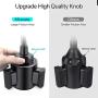 Car Cup Holder Phone Mount Upgraded Miracase Adjustable Universal Cup Holder Cradle Car Mount for Cell Phone Compatible with iPhone Xs XS Max XR X 8 8plus 7 7 Plus Samsung Galaxy S9 S8 S7（Black）