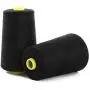 4 SPOOLS of 6000 Yards Polyester Sewing Thread for Sewing Machine All Purpose Premium Quality Thread (Black) 4 SPOOLS of 6000 Yards Polyester Sewing Thread for Sewing Machine All Purpose Premium Quality Thread (Black)