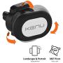 Kenu Airframe Magnetic | Magnetic Car Phone Mount Holder | for Androids, Samsung, iPhone 11 Pro Max/11 Pro/11, iPhone Xs Max/Xs/X/XR, iPhone 8 Plus/8, iPhone 7 Plus/7, 6s Plus/6s, 6 Plus/6 | Black