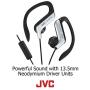 JVC HAEBR80A Sports Clip Headphones (Blue)
