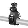 SUPON Camera Super Clamp with 1/4"- 20 Threaded Head Compatible for LCD Monitor,DSLR Cameras,DV,Flash Light,Studio Backdrop,Bike, Microphone Stands, Music Stands,Tripod, Motorcycle,Rod Bar