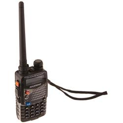 Baofeng UV 5RA 136-174/400-480 MHz Dual-Band DTMF CTCSS DCS FM 5W Amateur Two Way Radio (Black)