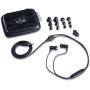 JLab Audio J4M Heavy Bass Rugged Metal in-Ear Headphones w/Mic & Case Guaranteed for Life - Obsidian Black