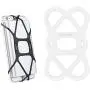 Sinjimoru Cell Phone Band Holder for Portable Charger, Elastic Rubber Silicone Band Lock Holder for Power Bank on iPhone, Security Strap Bike Mount. Silicone Band Holder, White 1pc Sinjimoru Cell Phone Band Holder for Portable Charger, Elastic Rubber Silicone Band Lock Holder for Power Bank on iPhone, Security Strap Bike Mount. Silicone Band Holder, White 1pc