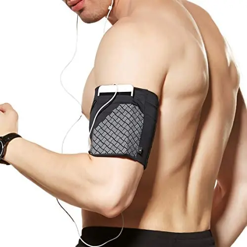 Cell Phone Armband for Running, Sports Armband for All Phones Fitness and Gym Workouts Universal (iPhone X/8/7/6/Plus,Samsung Galaxy S9/S8/S7/S6/Edge/Plus & LG,Huawei,Google,Sony & More) Black L Cell Phone Armband for Running, Sports Armband for All Phones Fitness and Gym Workouts Universal (iPhone X/8/7/6/Plus,Samsung Galaxy S9/S8/S7/S6/Edge/Plus & LG,Huawei,Google,Sony & More) Black L