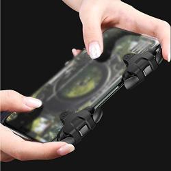 EMISH PUBG Mobile Game Controller Gamepad Trigger Aim Button L1R1 Shooter Joystick for iPhone Android Phone Game Pad Accesorios