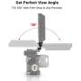 SMALLRIG Monitor Holder Mount for Camera Field Monitors, Friction Up to 180° - 1842