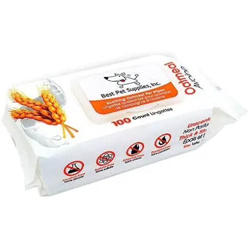 Pet Grooming Wipes for Dogs and Cats | Hypoallergenic and Deodorizing Pet Grooming Wipes for Dogs and Cats | Hypoallergenic and Deodorizing