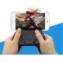 ASDQ INSI-Smart Phone Mobile Gaming Controller， Wireless Bluetooth Gamepad， Joystick Remote for PUBG Rules of Survival r29