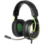 PS4 Gaming Headsets, G838 Gaming Headset for Xbox One Over Ear Headphones with Mic in-line Control Deep Bass for PS4 (Black Green)
