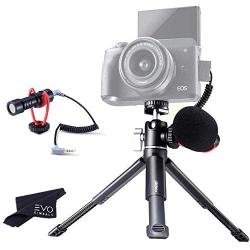 Ulanzi U-Vlog LITE Extendable Tripod Vlog Kit with Sairen Q1 on Camera Microphone (2 Items)