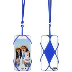 Cell Phone Lanyard, Universal Phone Case Holder, Silicone Necklace Strap for iPhone, Galaxy, Note, Pixel, Moto & More