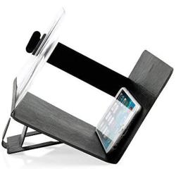 OCT17 Phone Screen Magnifier Cellphone Projector Enlarged Amplifier Mobile Bracket Holder 3D HD Movie Video Stand Compatible with All Smartphone