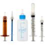 Pet Feeding Bottle Can Squeeze Liquid Feeding Kit and Replacement Mini Nipples for Kitten Puppy Small Animals Feeding Tool Pet Feeding Bottle Can Squeeze Liquid Feeding Kit and Replacement Mini Nipples for Kitten Puppy Small Animals Feeding Tool