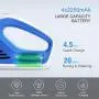 APOSEN Handheld Vacuum Cleaner with HEPA Filter 7Kpa Wet Dry Hand Vac 14.8V Lithium with Quick Charge Tech Powerful Cyclonic Suction A7-B