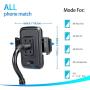 Car Phone Mount,Universal Smart Phone Adjustable Automobile Cup Holder Phones Mount for iPhone 11 pro/Xs/Max/X/XR/8/7/6 Plus Samsung Galaxy S10/S9/S8 Note 9 Nexus Sony、HTC、Huawei、LG and All Smartphone