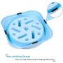 UPSKY Slow Feeder Small Dog Bowls Non Slip Puzzle Bowl Fun Feeder Interactive Bloat Stop Dog Bowl Anti-Choking Dog Bowl