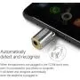 DD ddHiFi TC35B USB Type-C USB-C to 3.5mm Headphone Jack Adapter, USB CODEC ALC5686, For Android Mobile Phone Huawei Xiaomi Oppo Vivo Samsung iPad Pro, Supporting PCM 384kHz/32bit, 316 Stainless Steel