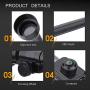 Ruiqas Children Telescope Kids Educational Gift Toy Monocular Space Astronomical Telescope with Tripod 20X 30X 40X Eyepieces