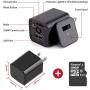 sherry Mini Spy Camera Security Charger Camera Full HD Hidden Camera Charger with 32G SD Card USB Charger Camera Loop Recording Nanny Outlet Cam for Home and Office sherry Mini Spy Camera Security Charger Camera Full HD Hidden Camera Charger with 32G SD Card USB Charger Camera Loop Recording Nanny Outlet Cam for Home and Office