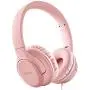 Kids Headphones, Mpow CHE2 Wired Headphones for Kids Teens, Children Headphones with Volume Limit, Foldable Adjustable On-Ear Headphones for School, Travel, Compatible with Cellphones, Tablets, PC