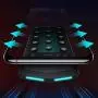 YDFXWXZ Mobile Game Peripherals,Gaming Phone case for PUBG/Honor of Kings,Mobile Gamepad with Mobile Wired/Bluetooth-a for iOS