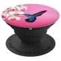 Hummingbird Flower Pop Up Hand Grip,Cell Phone Button Holder PopSockets Grip and Stand for Phones and Tablets