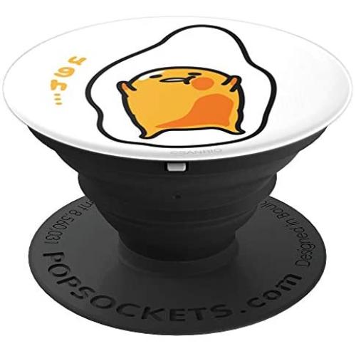 Gudetama Lazy Egg Ugh PopSockets Stand for Smartphones and Tablets PopSockets Grip and Stand for Phones and Tablets