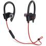 Bluetooth Headphone 4.1 Wireless Stereo with Microphone Sport Headset in-Ear Earphone for Other Smartphones or Bluetooth Devices (Red)
