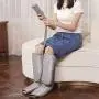 Leg Compression Massager Foot and Calf Massager Machine with Optional Heat 3 Modes 4 Intensities Handheld Controller for Feet, Legs, Calves Muscle Relaxation - Home and Office Use Leg Compression Massager Foot and Calf Massager Machine with Optional Heat 3 Modes 4 Intensities Handheld Controller for Feet, Legs, Calves Muscle Relaxation - Home and Office Use