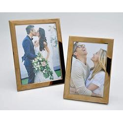 decanit 8x10 Picture Frames Rose Gold Metal Photo Frames for Tabletop Display and Wall Decoration-Best Gifts for Family