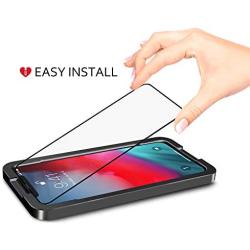 iCarez Tempered Glass Screen Protector for 2019 iPhone 11 Pro Max 6.5-Inch [Tray Installation] Case Friendly Easy Apply [ 3-Pack 0.33MM 9H 2.5D Clear]