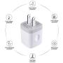Single Port USB Wall Charger, GiGreen 1A/5V Power Adapter 5 Pack Charging Block Cube Plug Box Compatible Phone X/8/7/Xs/XR/6s/5/SE, Samsung S9/S8/S7/S6 Edge, Note 8, LG G5 V30, Moto, Pixel, Nexus, HTC