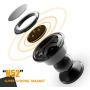 Universal Magnetic Phone Car Mount - LEVIN 360°Rotation Magnetic Cell Phone Holder for Car GPS Compatible with Phone 11 Pro Xs Max X XR Samsung Note 10 9 S10 S9 Plus and Tablets Under 13 Inches