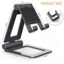 Adjustable iPad Stand, Tablet Stand Holders, Cell Phone Stands, iPhone Stand, Nintendo Switch Stand, iPad Pro Stand, iPad Mini Stands and Holders for Desk (4-10 inch)