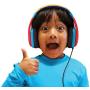 Ryans World Kids Headphones, Adjustable Headband, Stereo Sound, 3.5Mm Jack, Wired Headphones for Kids, Tangle-Free, Volume Control, Foldable, Childrens Headphones Over Ear for School Home, Travel Ryans World Kids Headphones, Adjustable Headband, Stereo Sound, 3.5Mm Jack, Wired Headphones for Kids, Tangle-Free, Volume Control, Foldable, Childrens Headphones Over Ear for School Home, Travel