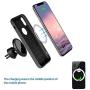 360° Rotation Car Qi Wireless Charger, Magnetic Car Charger, Car Vent Cell Phone Holder, Compatible with iPhone 11 Pro Max, Xs, Xr, X, 8/8 Plus, Samsung S7/S8+/Note 7and More