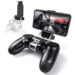 DLseego PS4 Controller Phone Clip Holder Clamp Mount Stand Bracket for Sony Playstation 4 PS4 Dual Shock Wireless Controller [Playstation 4]