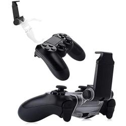 FiiMan PS4 Controller Phone Clip, PS4 Slim Pro Controller Grip for Android Smart Phone, 180 Degree Gaming Holder Mount Stand Bracket for Playstation 4 Game Controller