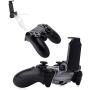 FiiMan PS4 Controller Phone Clip, PS4 Slim Pro Controller Grip for Android Smart Phone, 180 Degree Gaming Holder Mount Stand Bracket for Playstation 4 Game Controller