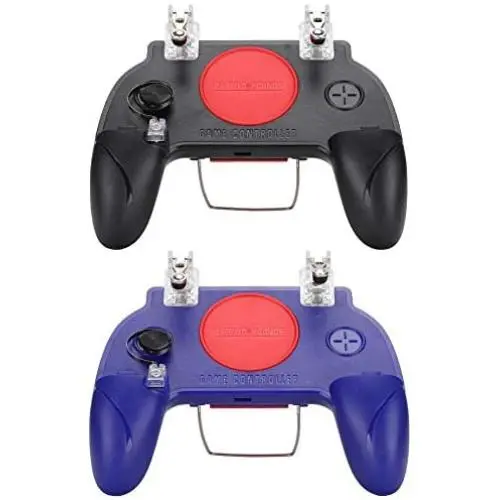 Zopsc LX3 Game Pad Controller Joystick Ergonomic Design Gamepad with Foldable Bracket and Adopt ABS Material Universal for Under 6.5inch Mobile Phone (Black) Zopsc LX3 Game Pad Controller Joystick Ergonomic Design Gamepad with Foldable Bracket and Adopt ABS Material Universal for Under 6.5inch Mobile Phone (Black)